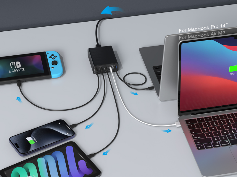 告别充电头“小山”！一个PD多口充电器如何搞定你所有设备